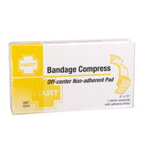 Sterile Bandage Compress, Non Adherent Pad with Adhesive Strips, 4", 1 per unit