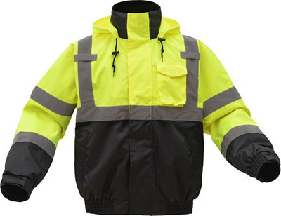 Class 3 3-IN-1 Waterproof Bomber with Removable Fleece TALL