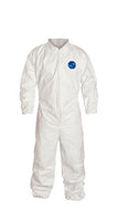 Tyvek Coverall- with Elastic Wrists and Ankles CASE