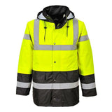 Portwest Class 3 Hi Vis Contrast Traffic Jacket US466