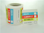 HMIS Labels, 4'' x 4'', 250/roll