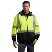 CornerStone CSJ25 Type R Class 3 Safety Windbreaker - Lime