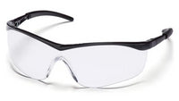 Mayan Safety Glasses Black Frame Clear Lens