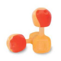 Honeywell Howard Leight- Trust Fit Pod Push-to-Fit Foam Uncorded Earplugs-