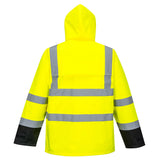 PW-US366 HiVis Yellow Rain Jacket Class 3