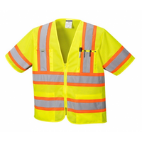 Portwest Yellow Augusta Two Tone Vest, Class 3