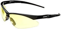 Nemesis Black Frame/Amber Lens Anti-Fog Safety Glasses